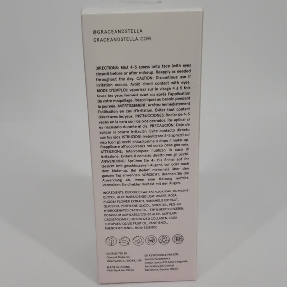 NEW Hydrating Facial SprayGrace & Stella - Picture 2 of 4